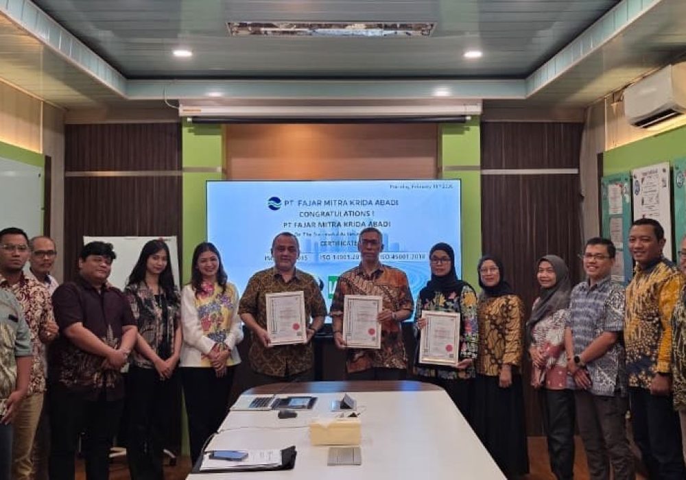 Famika Resmi Terima Sertifikat ISO 9001, ISO 14001, dan ISO 45001 6a